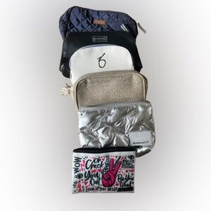 Lot of (6) Cosmetic/Skincare Bags